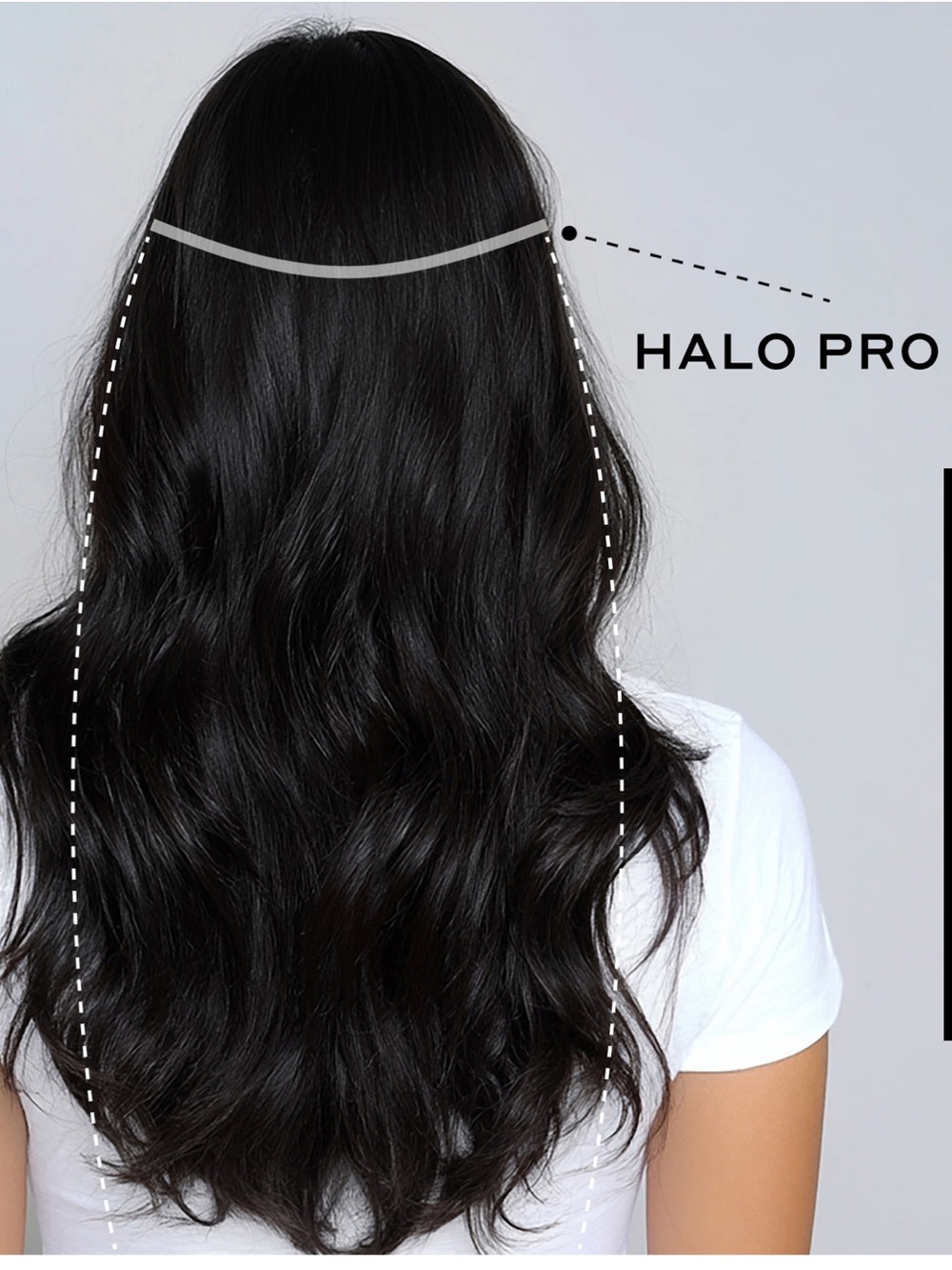 Bellami HALO PRO EXTENSIONS KIT,
JET BLACK #1 NATURAL